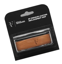 Wilson RF Premium Leather Grip Tennis Racquet Racket Grip Brown 1pc NWT WR844430
