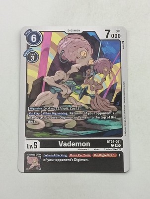 Digimon TCG Einzelkarte Vademon NM