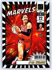 2025 Donruss WNBA #8 A'ja Wilson Net Marvels Press Proof