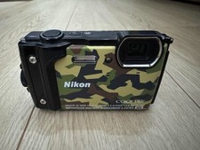 Nikon Digital Camera COOLPIX W300 camouflage Waterproof 30m Shock Junk