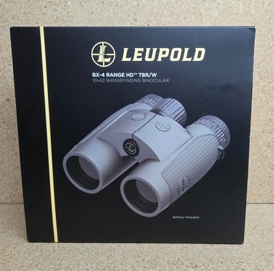 Leupold BX-4 Range HD TBR/W 10x42mm Range Finding Binocular shadow gray