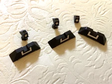 Glock OEM Fixed  Front Rear Sights fits 17 19 22 23 24 26 27 34 35 37 38 39