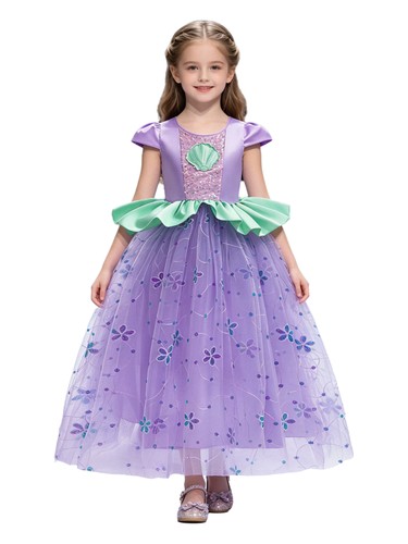 Kids Girls Tulle Dress Daily Dresses Event Costume Birthday Halloween Stage