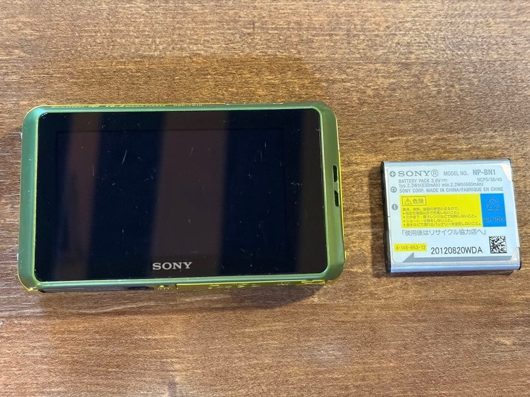Sony Cyber-shot DSC-TX10 Green Digital Camera 16.2MP 4x Zoom