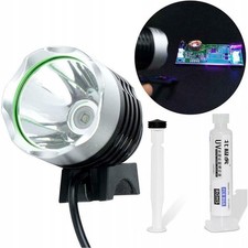 Set Solder Mask White 10ml + UV Lamp - PCB Protection | Precision