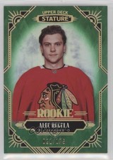 2020-21 Upper Deck Stature Rookies Green 21/175 Alec Regula #161 0gn5