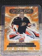 2022-23 Upper Deck Series 2 - Dazzlers Lukas Dostal #DZ-80 Orange (RC)