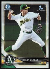 2018 Bowman Draft Chrome #BDC-179 Jeremy Eierman   - FREE SHIPPING