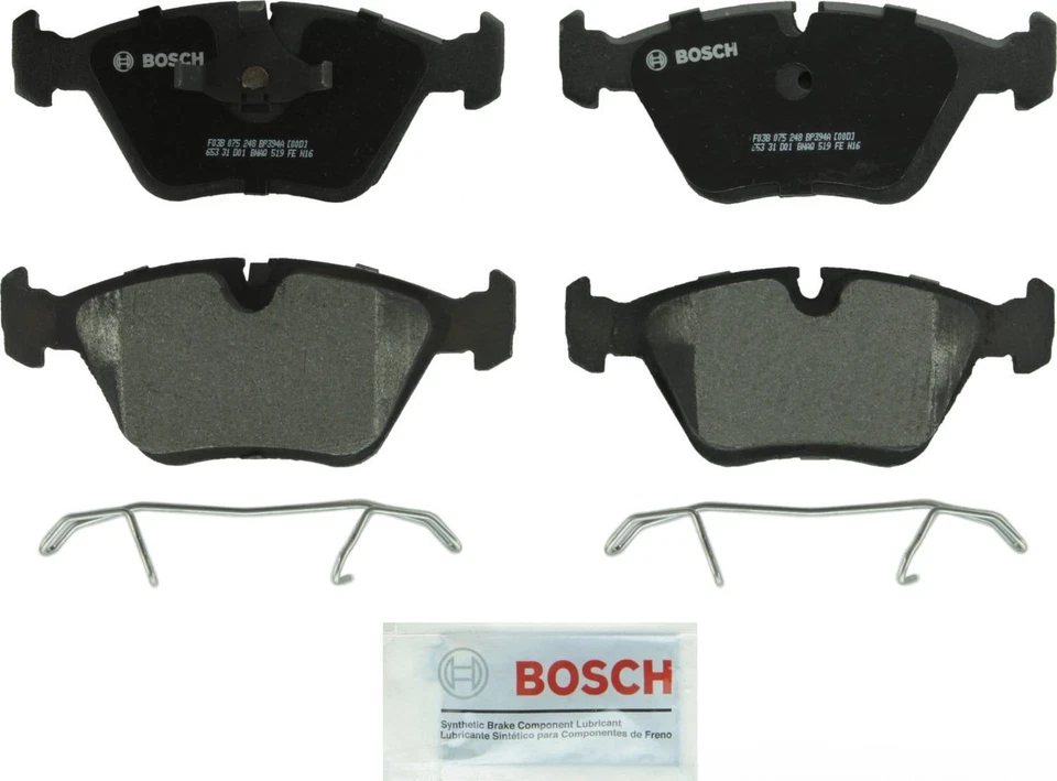 Pastillas de freno delanteras BOSCH para BMW 535I 1990 BP394A Foto 2 de 2