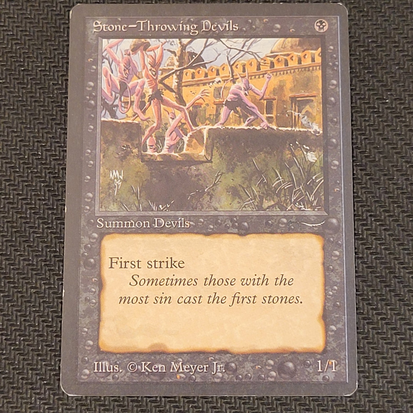 MTG stone-throwing devils 英語1 美品 値下げ MTG stone-throwing