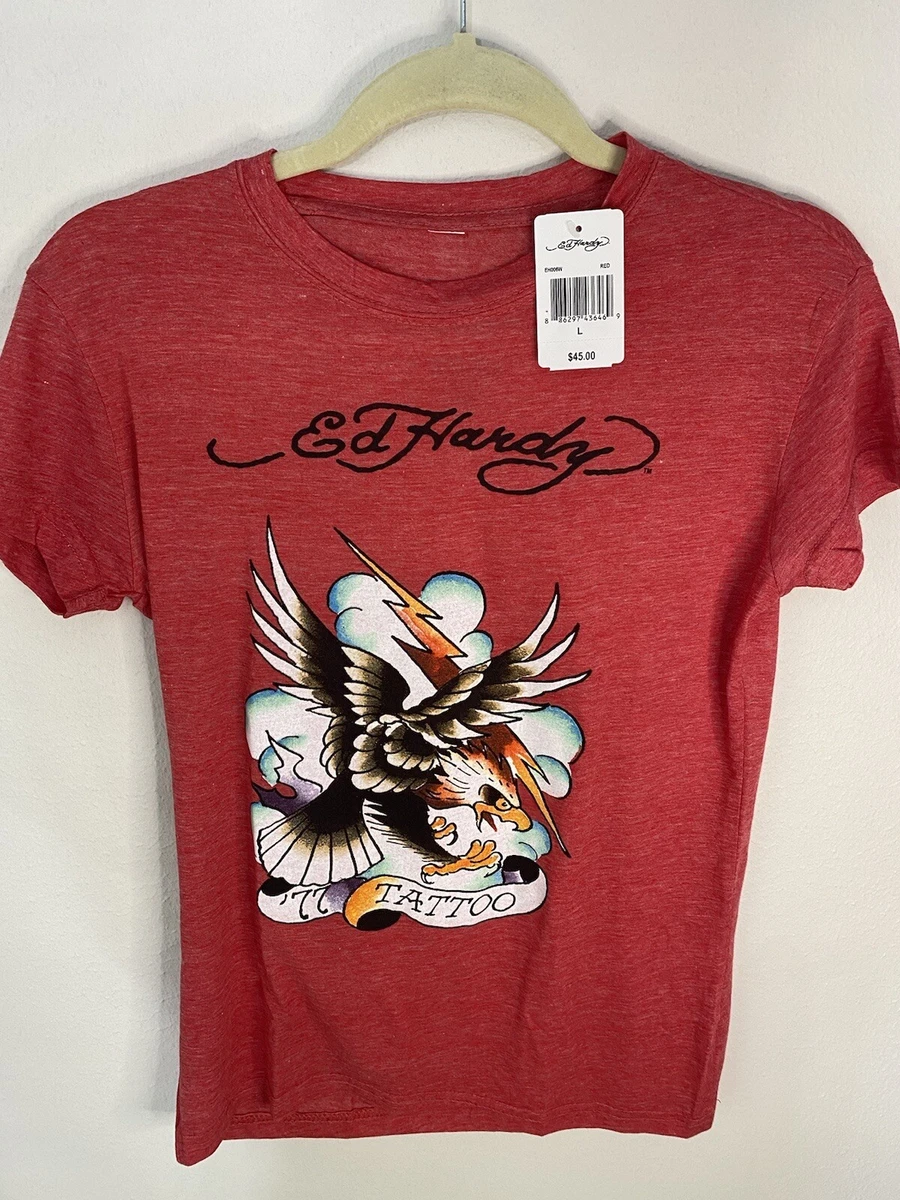 red ed hardy shirt
