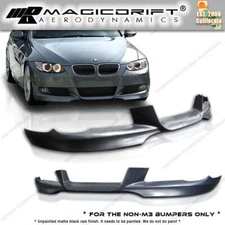 For 07-10 BMW E92 328 335 Coupe OE M Sport Style Polyurethane Front Bumper Lip