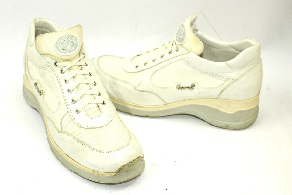 Zapatos mujer CESARE PACIOTTI talla 8.5 Europa 39 BLANCO cuero S8529 Foto 2 de 4