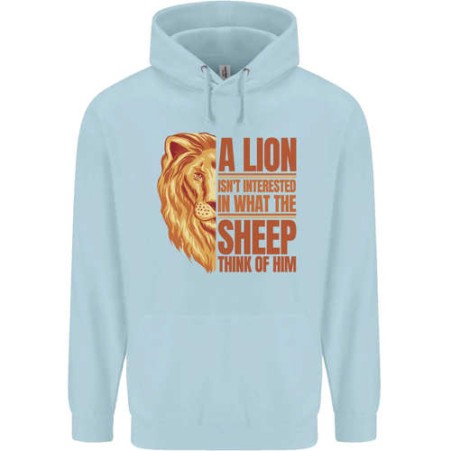 Christianity Lion Quote Religion Christian Childrens Kids Hoodie - Picture 6 of 68