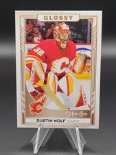 Dustin Wolf 2023-24 Upper Deck Series 1 Hockey R-11 Bronze Glossy Rookies