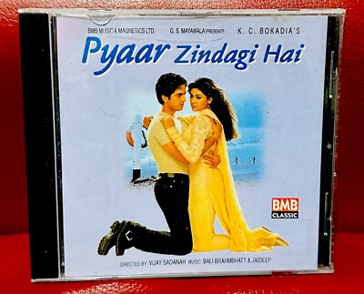 PYAAR ZINDAGI HAI-MUSIC-BALI BRAHMBHAT/JAIDEEP-BOLLYWOOD CD.BMB MUSIC 2001.