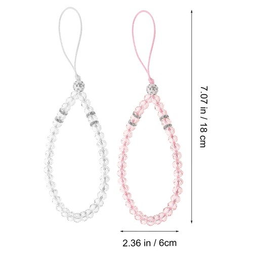 2 Pcs Wrist Rope Lanyard Phone Charms Strap Cell Phone Charms Lanyard Phone - 第 10/12 張圖片