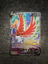 HO-OH V FULL ART - POKÉMON 187/195 EB12 TEMPÊTE ARGENTÉE NEUF FR