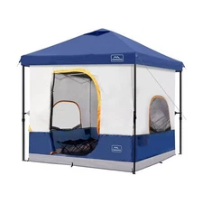 KAMPKEEPER 6 Person Camping Tent, 10x10 Pop Up Canopy Tent with Camping Inner...