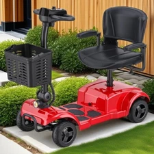 2025 Mobility Scooter, Electric Power Mobile Scooters Red