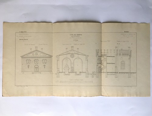 Imperial russian railways construction plan 7 plates GSCFR Pereire 1860 Scarce ! - Picture 7 of 11