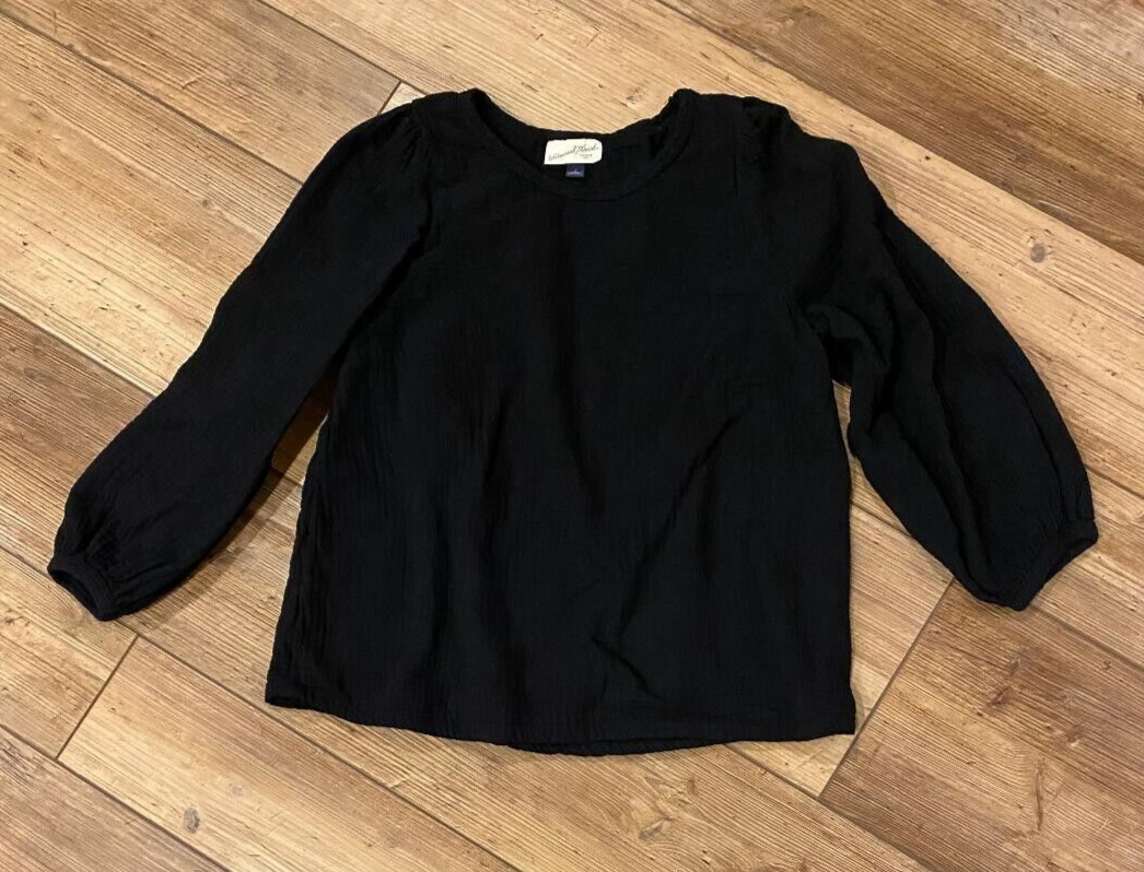 UNIVERSAL THREAD Black Textured Waffle Lightweigh… - image 1