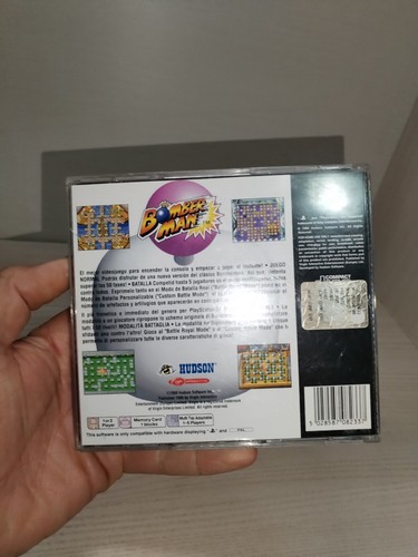 Bomber man Ps1 PAL ESP /ITA Bomberman Playstation 1 Original Game Very Rare CIB - Foto 4 di 18