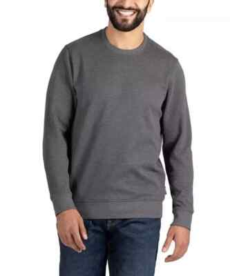 Gerry Men's Stretch Fleece Crewneck GRAY CHOOSE SIZE