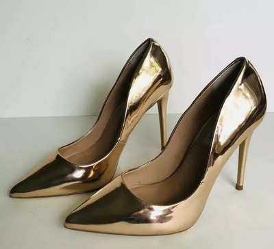 steve madden daisie pump rose gold