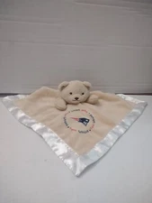 Baby Fanatic New England Patriots Teddy Bear Security Blanket Lovey Football NFL