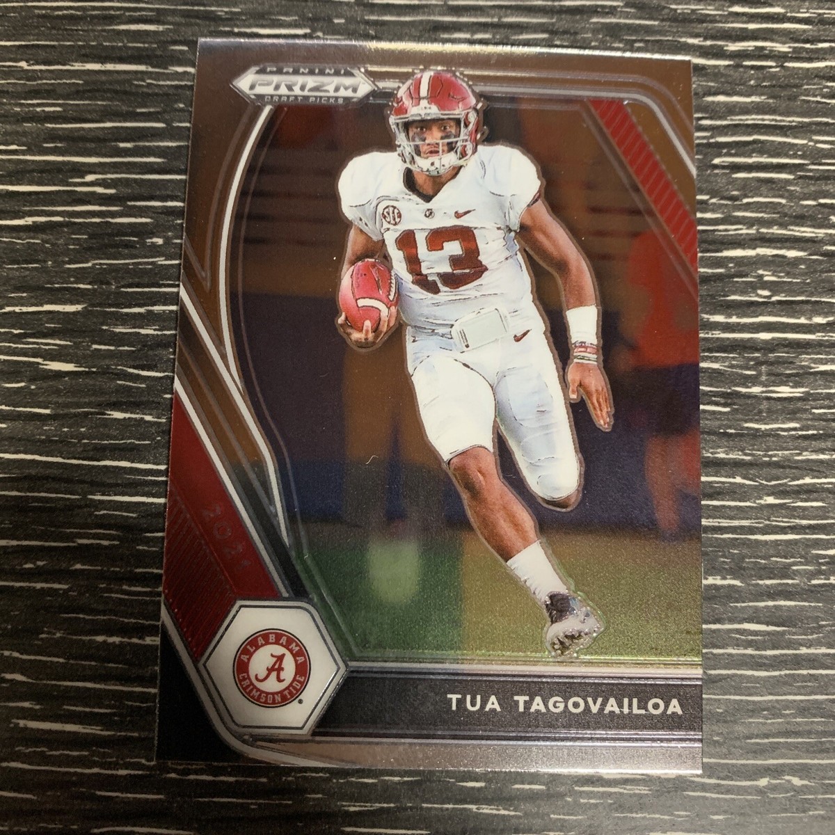 2021 Panini Prizm Draft Picks Football #21 Tua Tagovailoa 5BB