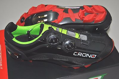 MTB-Schuhe CRONO EXTREMA2 Nylon Black Green SHOES CRONO EXTREMA2 BLACK GREEN