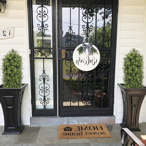 Artificial Boxwood Topiary Tree 36in, Topiary Trees Artificial Outdoor