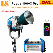 LS 1000X Pro 1000Ws 2700K-6500K Waterproof Led Video Light VS Aputure 600X Pro