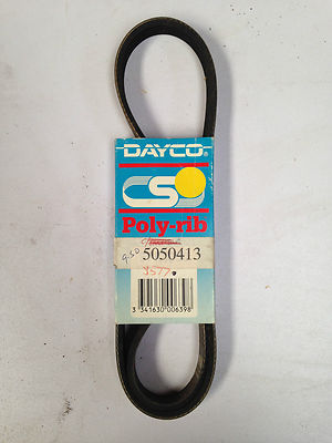 DAYCO POLY-RIPPENRIEMEN 5050413 FORD MERCURY PONTIAC 2.8L V6 1981-1990