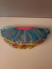 Build-A-Bear Workshop Rainbow Sequin Tulle Tutu Skirt