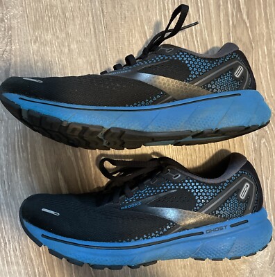 Size 7 - Brooks Ghost 14 Black Blue for sale online | eBay