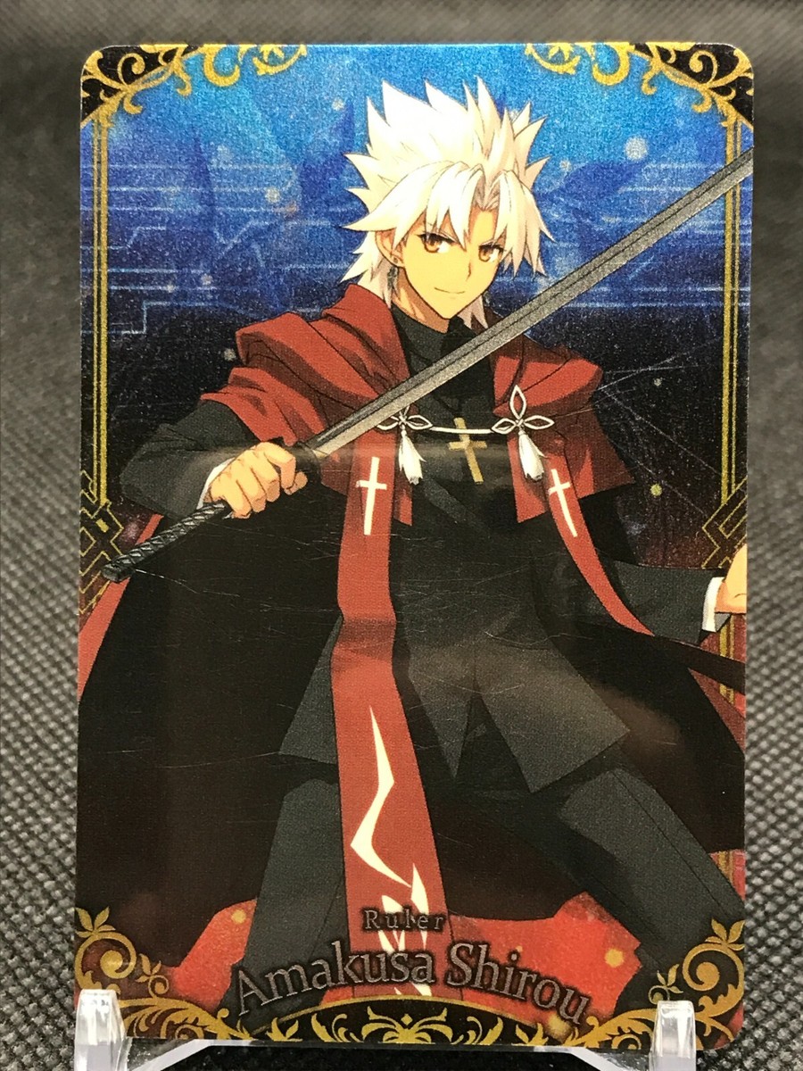 R20 Amakusa Shirou FGO Fate/Grand Order Wafer Card BANDAI Made in
