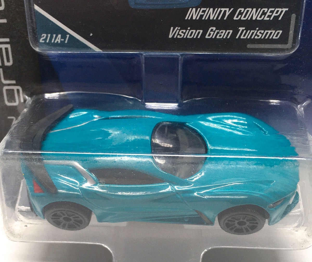 Majorette Infinity Concept Vision Gran Turismo Green 1:51 Package