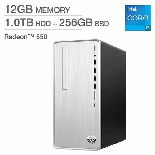 HP Pavilion TP01-2327C Desktop Intel Core i5-11400F 12GB RAM 256GB SSD 1TB HDD - Picture 3 of 5