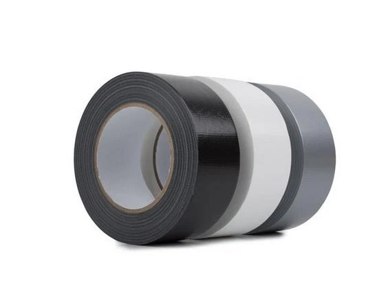 NASTRO GAFFER/CANALE CONDOTTO RESISTENTE impermeabile industriale 50mm x 30m NERO/GRIGIO/BIANCO