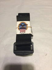 US Military black web belt (size 44) Defense Logistics Agency