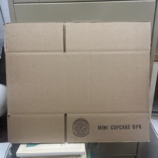 Certified 32 lbs edge crush corrugated box 9" x 6" x 7" ID not printed 25 pack