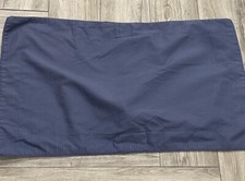 Blue Textured King Pillow Sham Pillowcase Cover