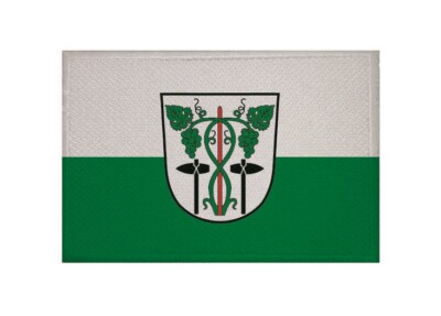 U24 Toppa Bandiera Berlino Wedding, 9x6 Cm - Termoadesiva O Da Cucire - 3