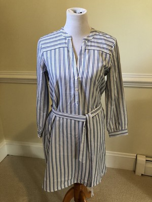 j crew shirt dress stripe