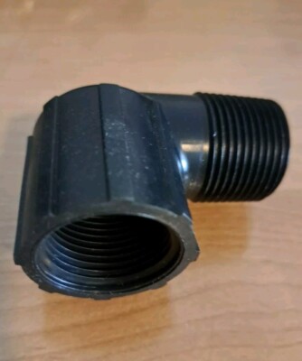 NDS STL-0750 3/4'' MIPT x 3/4'' FIPT 90° Street Elbow 70 PSI (Qty 25) Polyethylene
