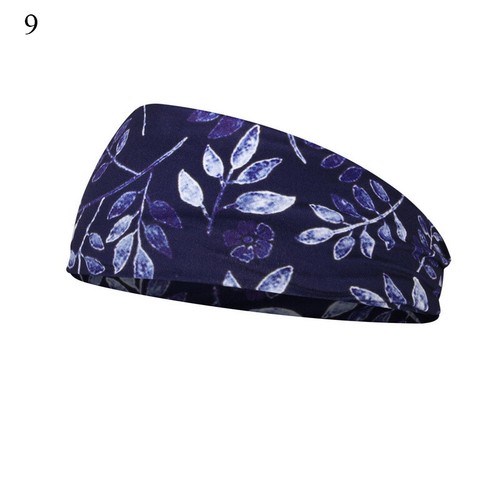 Breites Elastisches Turban-Stirnband Für Damen Boho Sport Yoga Kopfbedeckung K - Bild 21 von 35