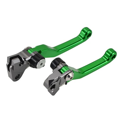 Billet Pivot Brake Clutch Levers For Kawasaki KX250 2005-2008 KX250F 2005-2012 - Picture 2 of 6