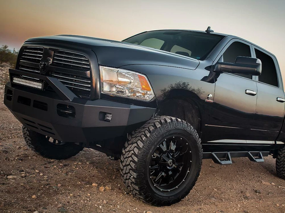 FRONT BUMPER FOR RAM 3500 10-19 ALUMINUM PLATE NO RUST 65% LIGHTER THAN STEEL Foto 2 de 4